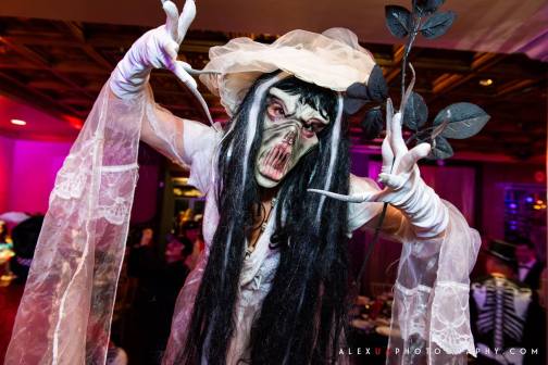 Corpse bride scary Halloween character Toronto Entertainment